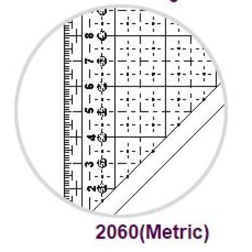 Quilting Ruler 20x60cm